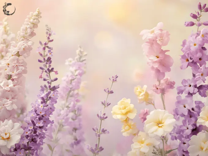 bunga kombinasi pastel